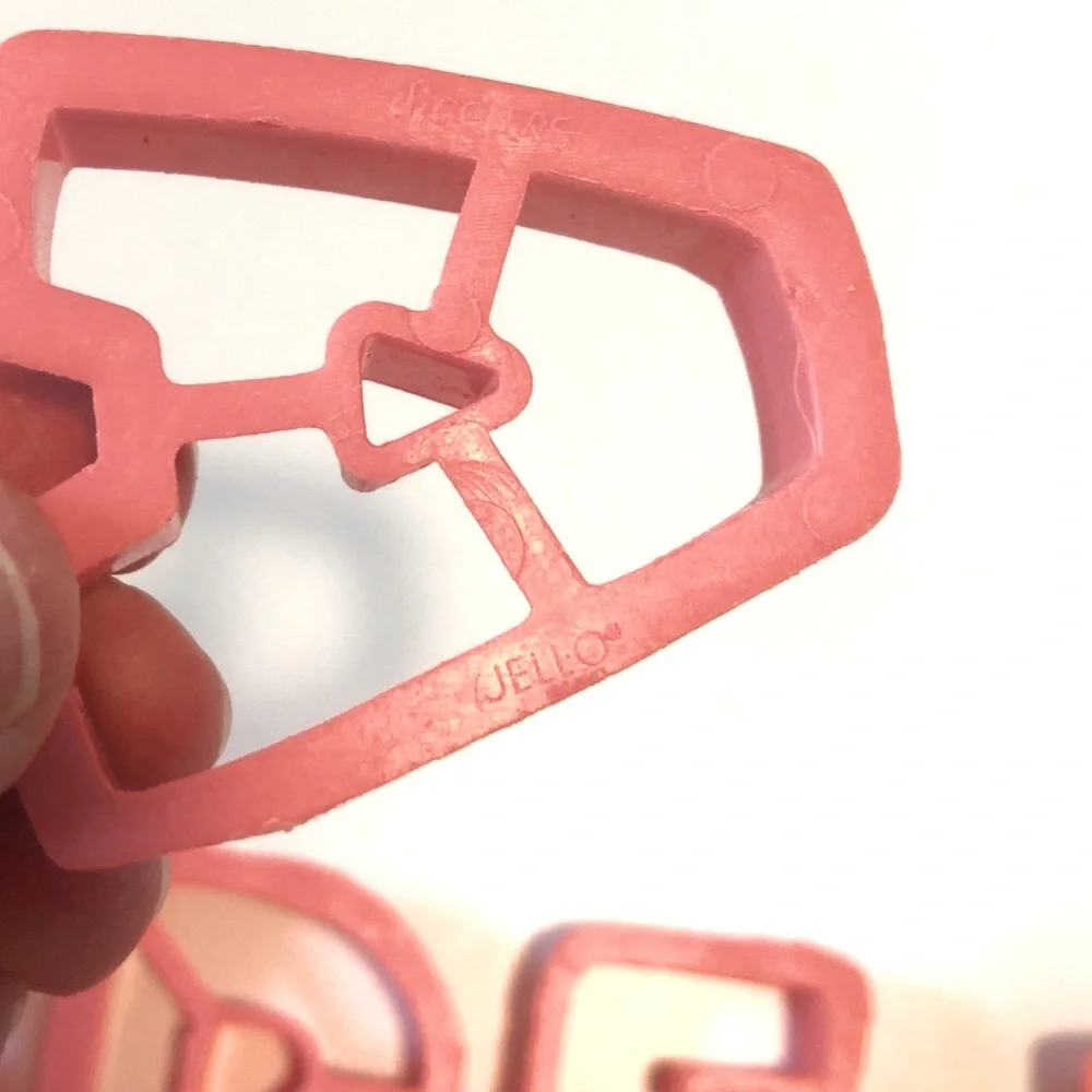 Alphabet Cookie Cutters Set jello jigglers